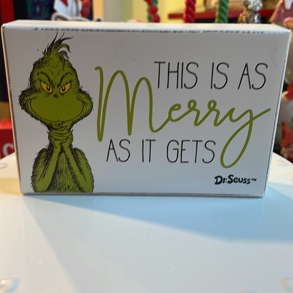 Dr.Seuss This is as Merry as it gets nwt - Picture 2 of 3